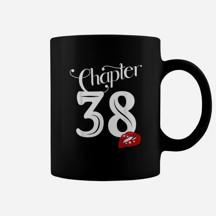 Chapter 38 38Th Birthday Lips Chapter 38 Years Old 1982 Coffee Mug