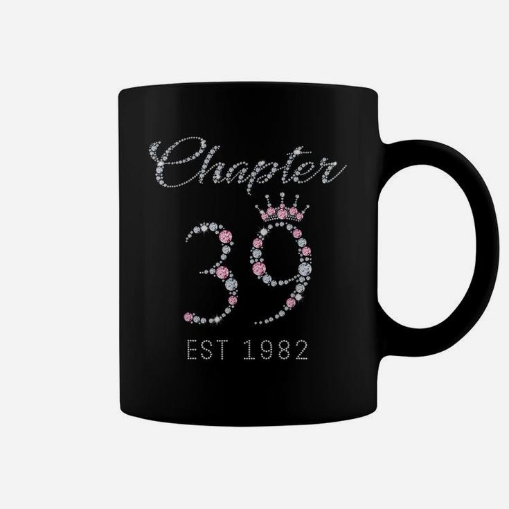 Chapter 39 Est 1982 39Th Birthday Tee Gift For Womens Coffee Mug