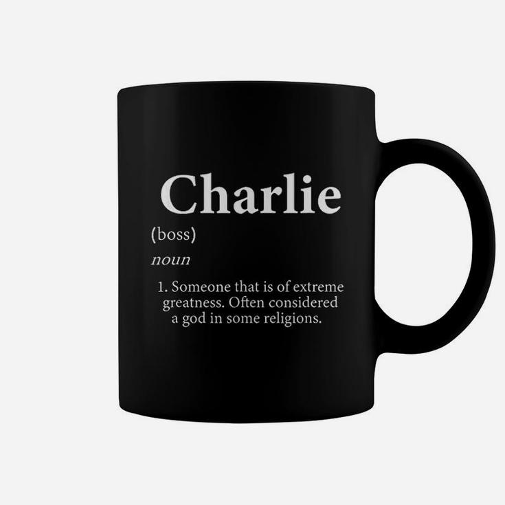 Charlie Definition Coffee Mug