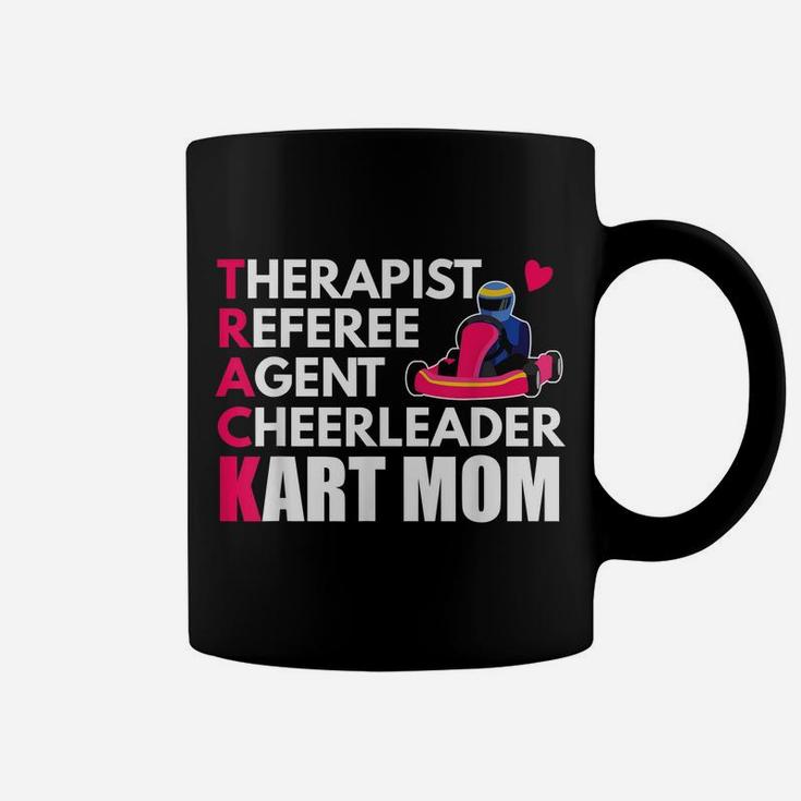 Cheerleader Kart Mom Gokart Coffee Mug