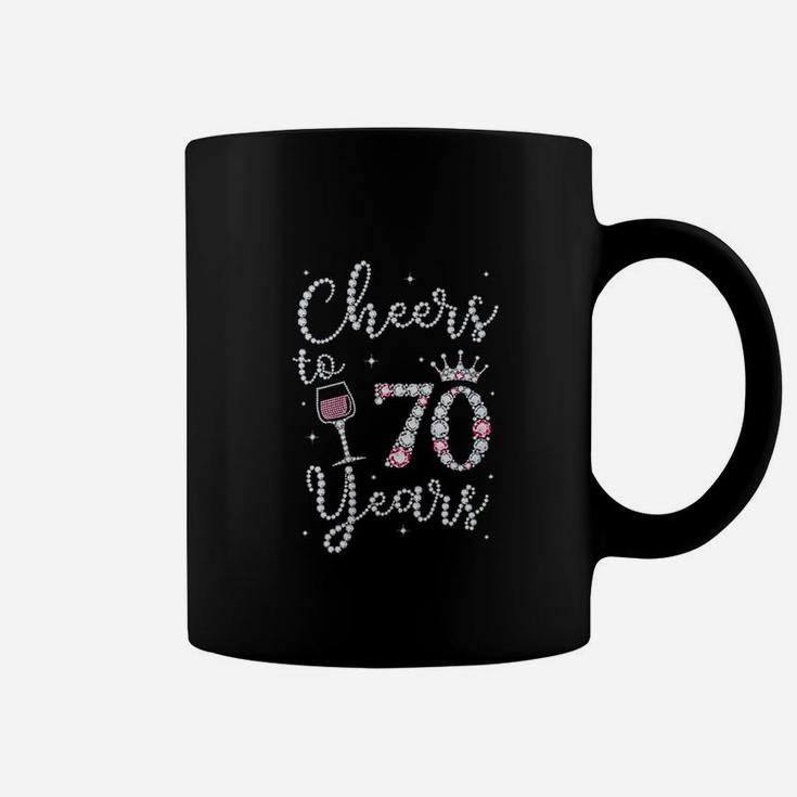 Cheers To 70 Years Coffee Mug