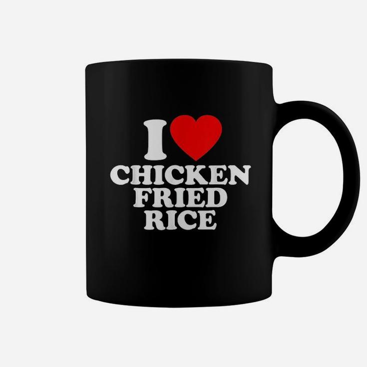 Chicken Fried Rice Love Heart Coffee Mug