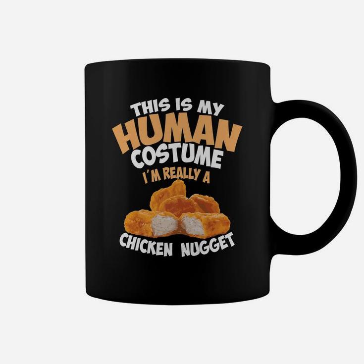 Chicken Nugget Human Really Costume | Cute Foodie Funny Gift Coffee Mug