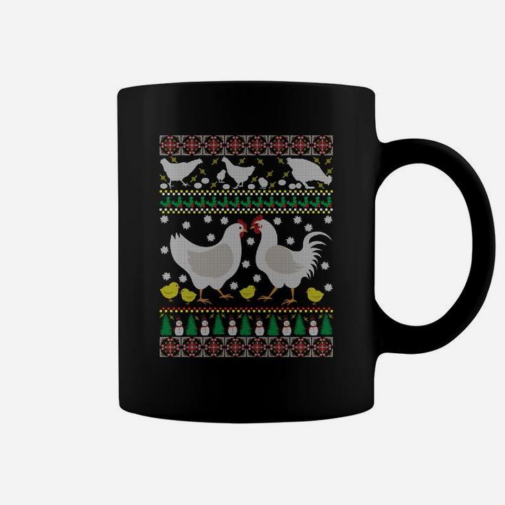 Chicken Ugly Christmas Farm Animal Funny Holiday Xmas Gift Sweatshirt Coffee Mug