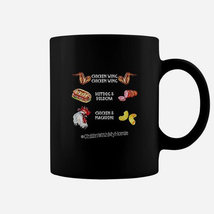 Chicken Wing Chicken Wing Hot Dog And Bologna Coffee Mug