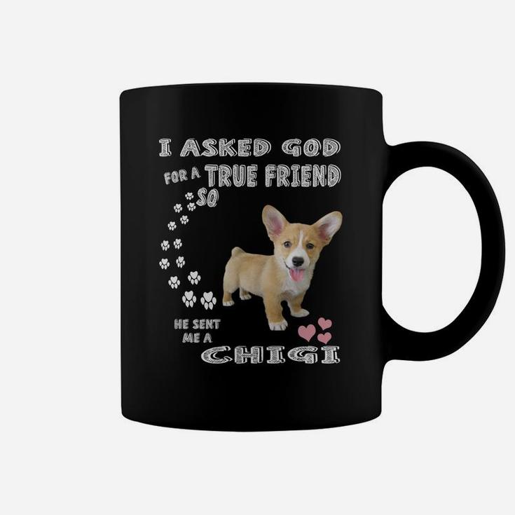 Chigi Dog Lovers Costume, Corgi Chihuahua Mom Dad Cute Chigi Coffee Mug