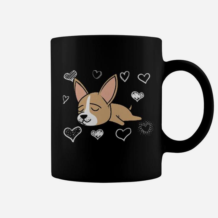 Chihuahua Mom Valentines Day For Girls Boys Gifts Coffee Mug