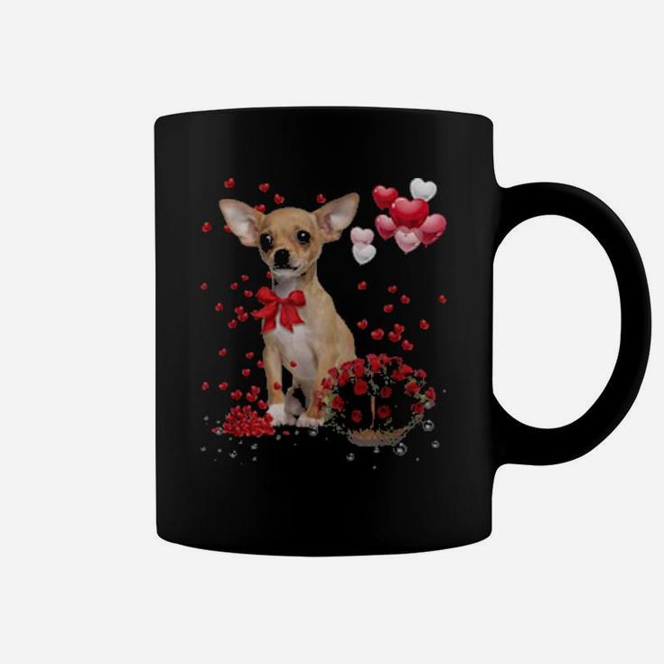 Chihuahua Valentines Day Dog Valentine Coffee Mug