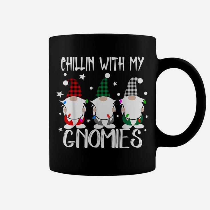 Chillin With My Gnomies Christmas Pamajas Family Funny Xmas Coffee Mug