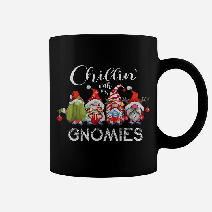 Chillin With My Gnomies, Funny Christmas Gnome Graphics Coffee Mug