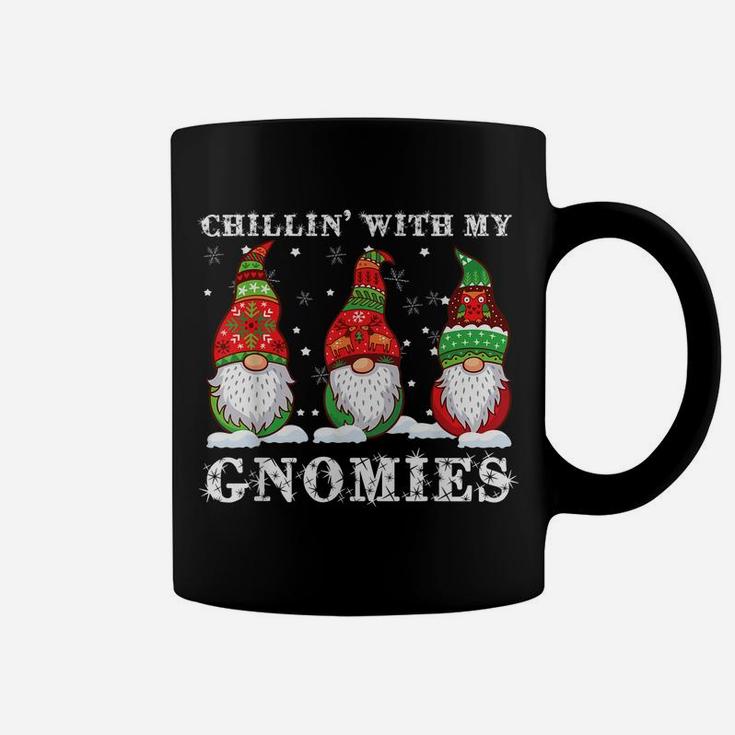 Chillin' With My Gnomies Nordic Gnome Christmas Pajama Gift Coffee Mug