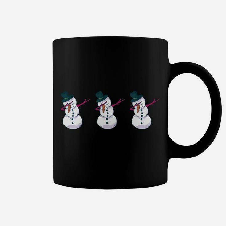Chillin' With My Snowmies Christmas Snowmen Hanging Out Gift Coffee Mug