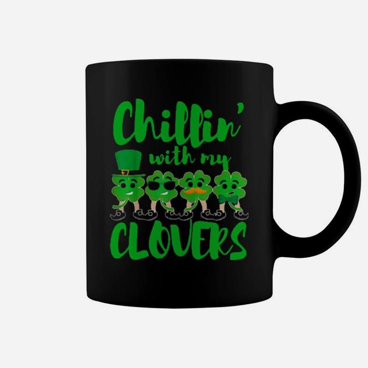 Chilling With My Clovers Coffee Mug