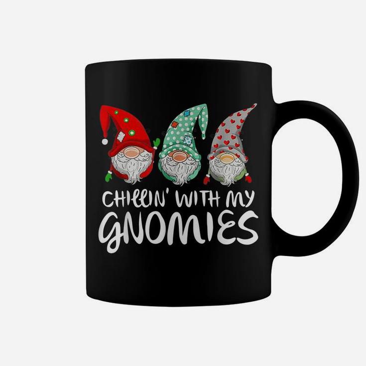 Chilling With My Gnomies Garden Gnome Funny Christmas Gifts Coffee Mug