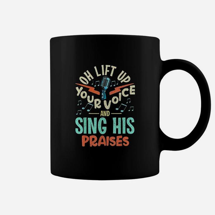 Christian Music Quote Inspirational Choir Singer Or Director Coffee Mug