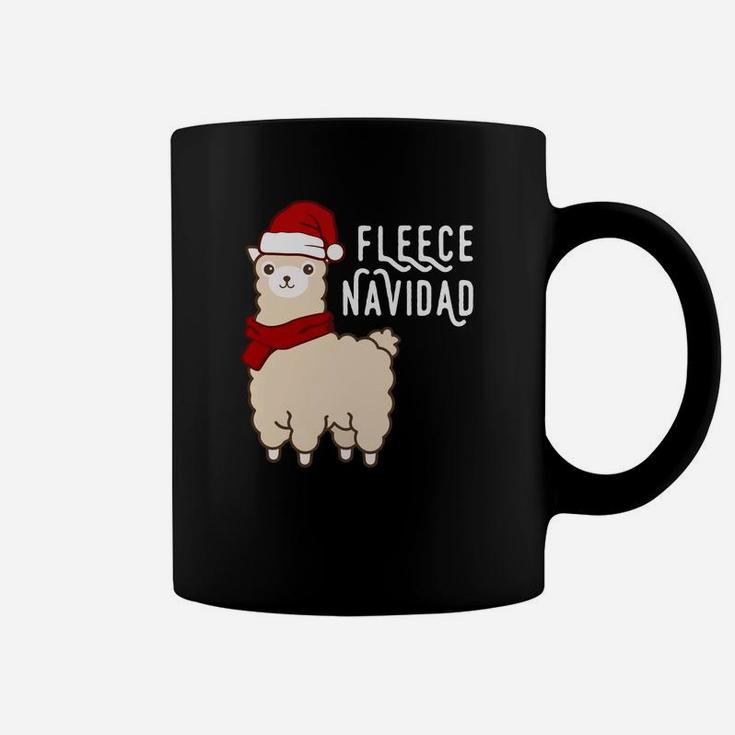 Christmas Alpaca Sweatshirt, Fleece Navidad Xmas Gift Coffee Mug