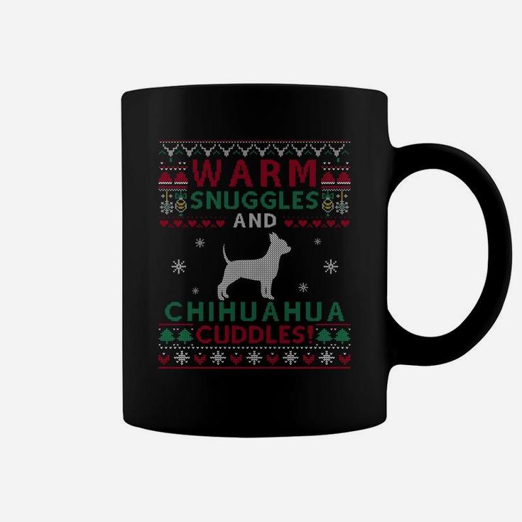 Christmas Chihuahua Dog Ugly Sweater Style Sweatshirt Coffee Mug