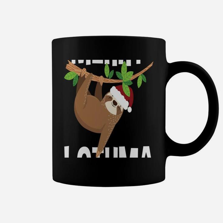 Christmas Merry Slothmas Sloth Animal Design Sweatshirt Coffee Mug
