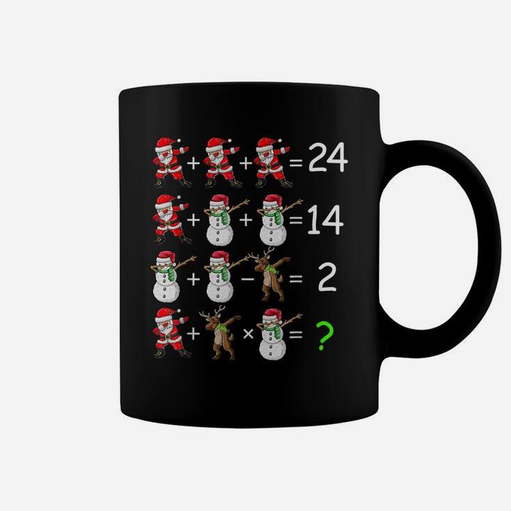 Christmas Order Of Operations Quiz Math Teacher Snowman Coffee Mug