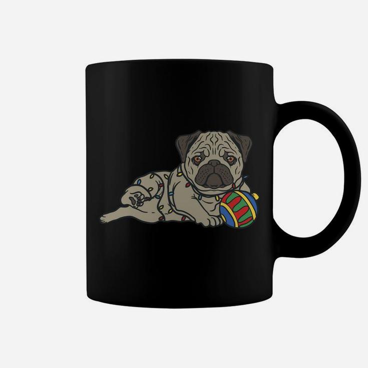Christmas Pug Sweatshirt Dog Lover Owner Xmas Ornament Sweatshirt Coffee Mug
