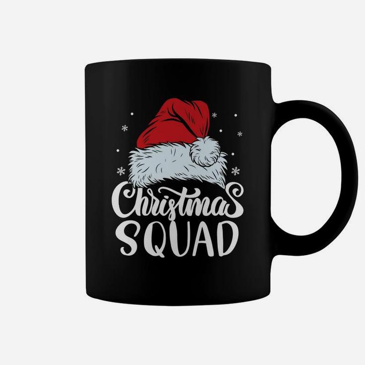 Christmas Squad Santa Hat Funny Family Matching Pajamas Coffee Mug