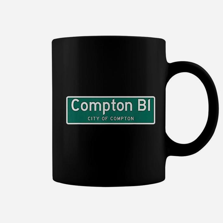 City Of Compton Highway Sign Coffee Mug