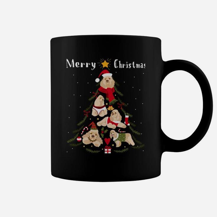 Cocker Spaniel Christmas Tree Xmas Dog Lover Coffee Mug