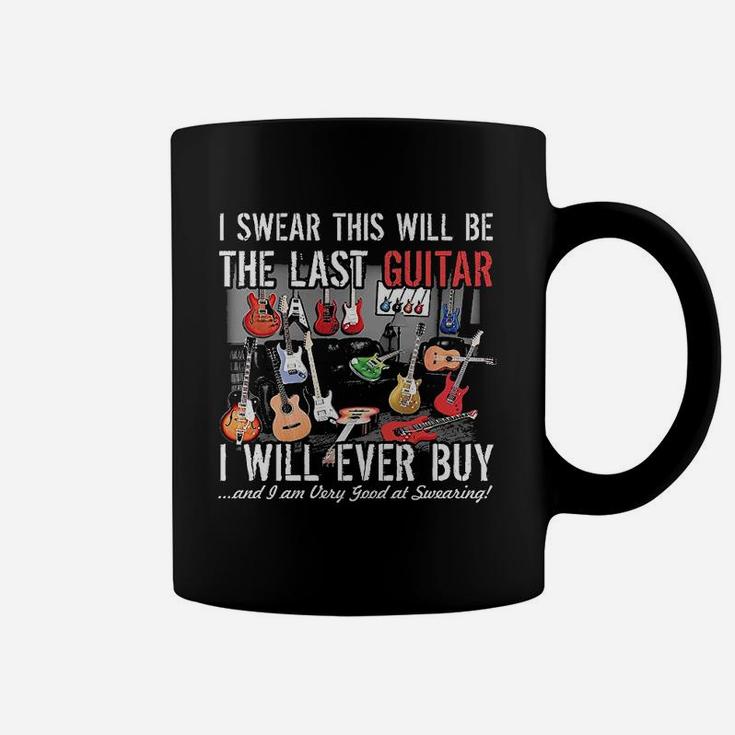 Collections Etc I Swear This Will Be The Last Guitar Funny Coffee Mug