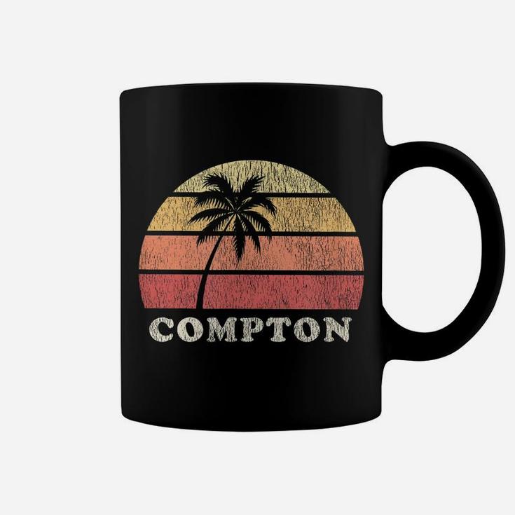 Compton Ca Vintage 70S Retro Throwback Design Coffee Mug