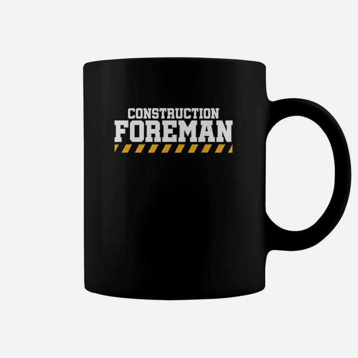 Construction Foreman Safety For Crew Workers Coffee Mug
