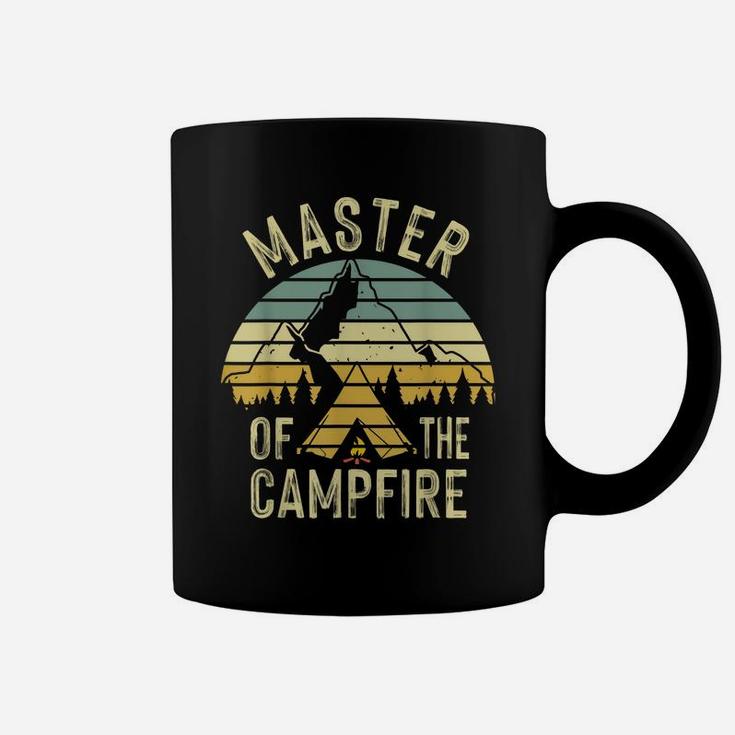 Cool Master Campfire Funny Camping Gift For Kids Men Women Coffee Mug