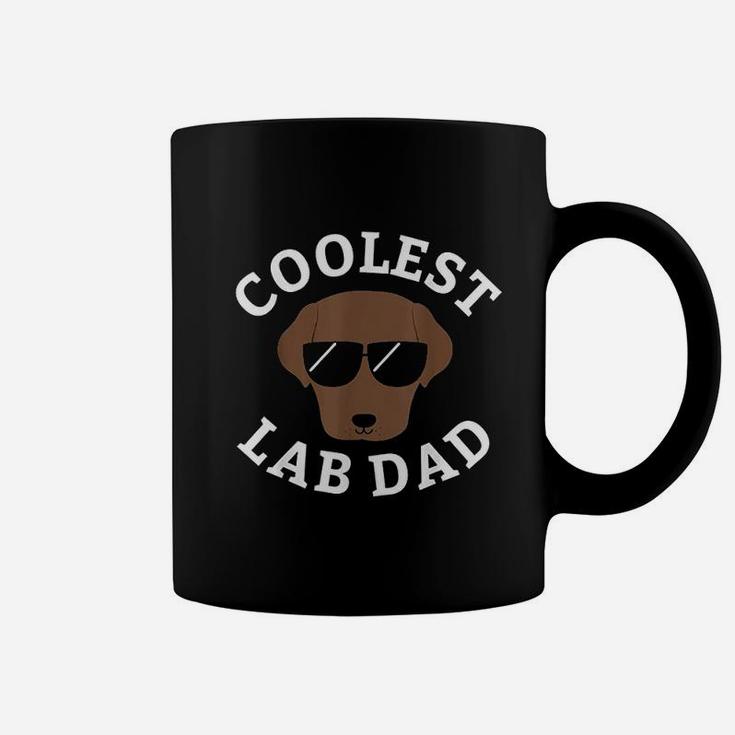 Coolest Chocolate Lab Dad For Labrador Retriever Dads Coffee Mug