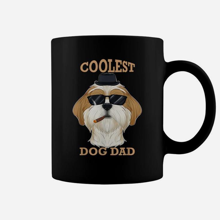 Coolest Dog Dad I Shih Tzu Dad I Shih Tzu Coffee Mug