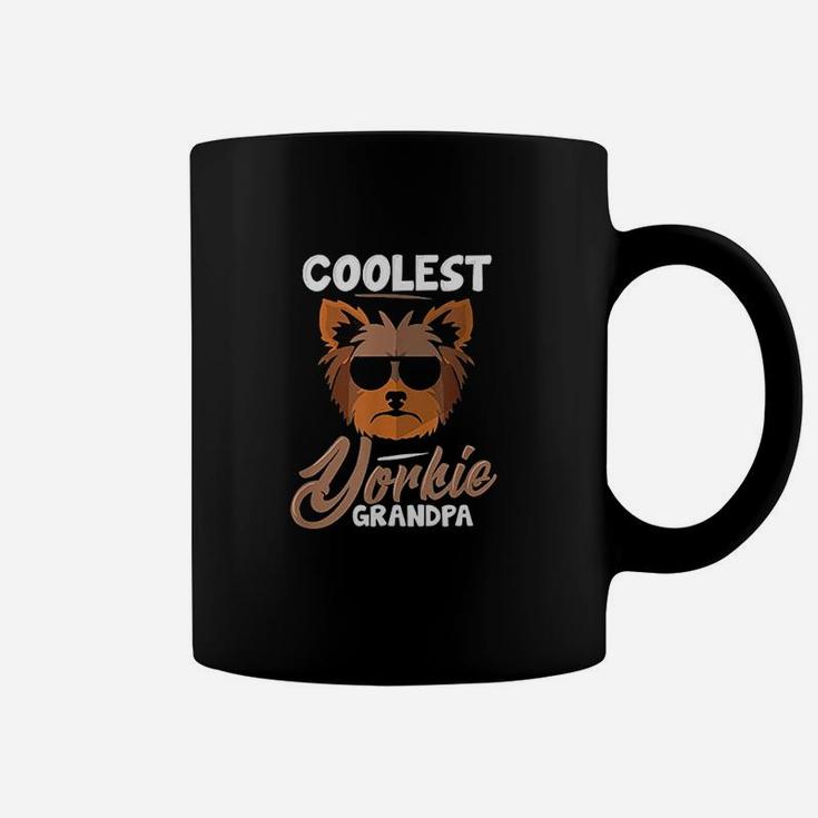 Coolest Yorkie Grandpa Coffee Mug