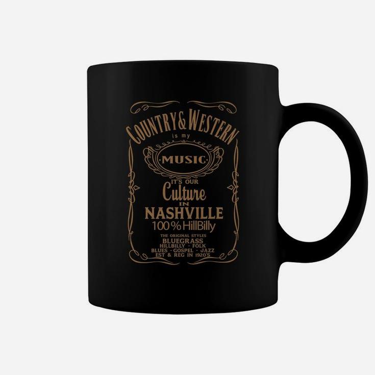 Country & Western Nashville Tennessee United States America Coffee Mug