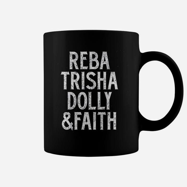 Country Casuals Reba Trisha Dolly Faith Coffee Mug