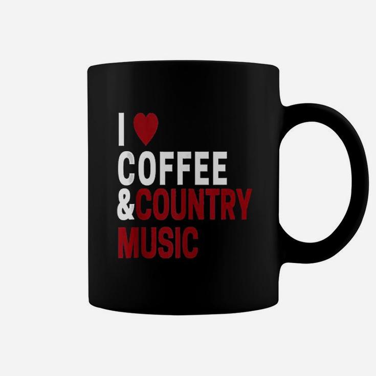 Country Music Lover Gifts I Love Country Music Coffee Mug