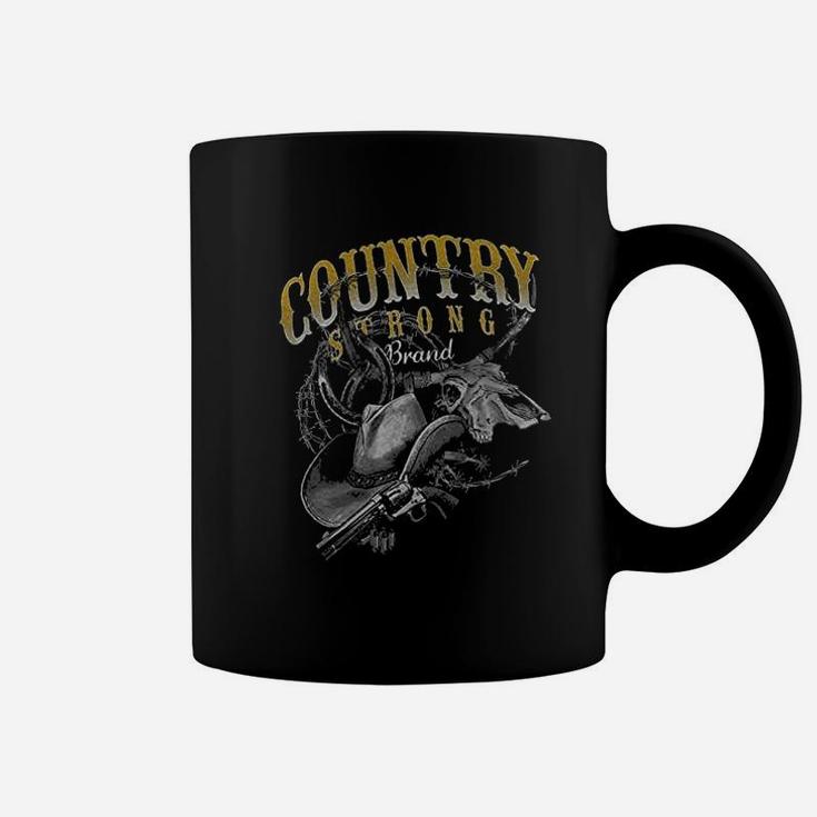 Country Strong Cowboy Southwest Rodeo Coffee Mug