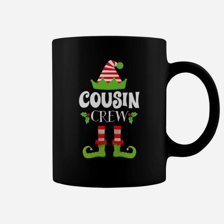 Cousins Crew Elf Xmas Funny Family Coffee Mug