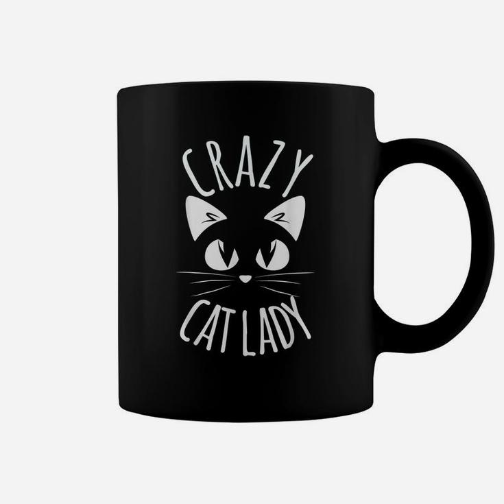 Crazy Cat Lady Funny Fur Mom Mother's Day Christmas Gift Coffee Mug