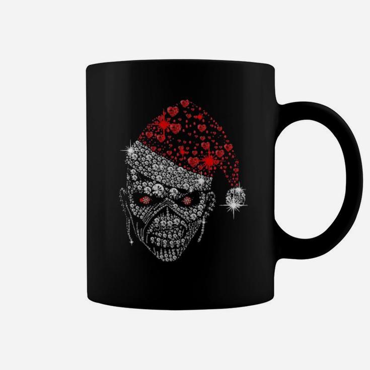 Creepy Santa Skull Coffee Mug