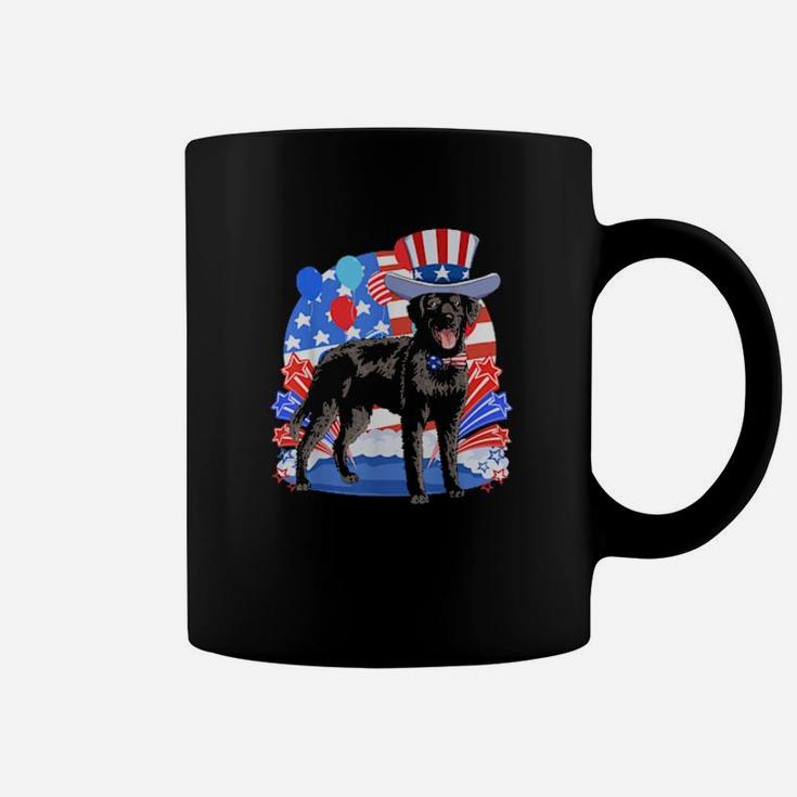 Curlycoated Retriever Merica 4Th Of July Patriotic Dog Coffee Mug