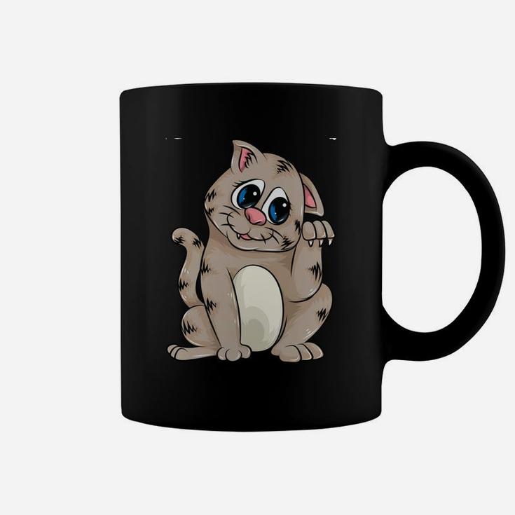 Cute Cat Gift For Boys Men Feline Cat Kitten Animal Lovers Sweatshirt Coffee Mug