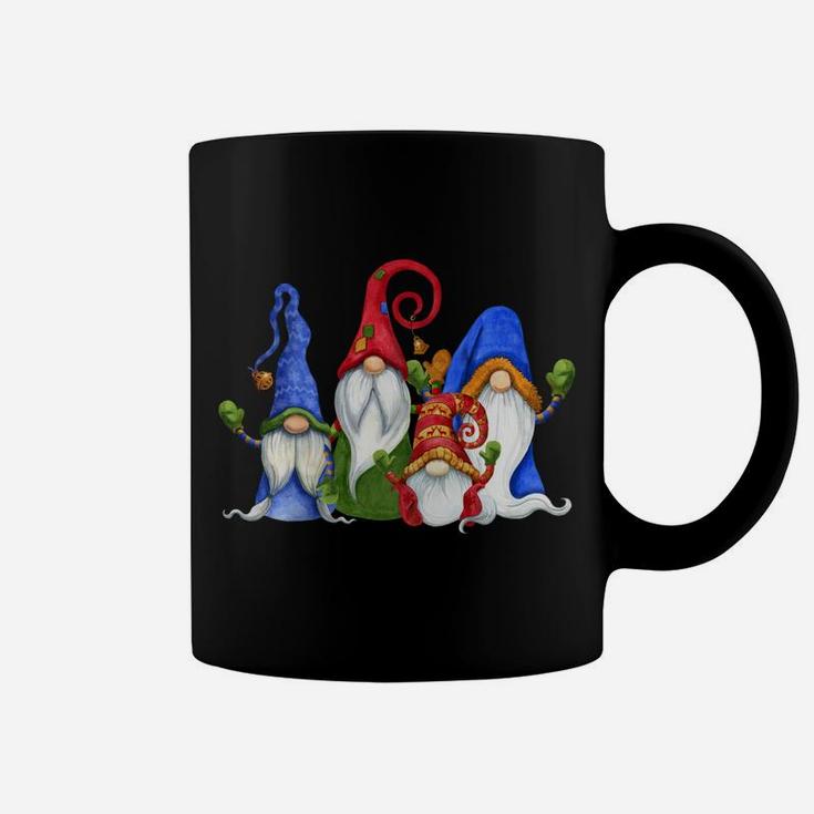 Cute Christmas Gnomes Dwarfs - Just Hangin With My Gnomies Sweatshirt Coffee Mug