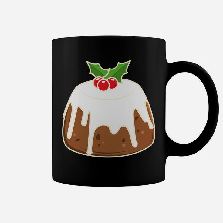 Cute Christmas Pudding Figgy Pudding Graphic Sweatshirt Coffee Mug