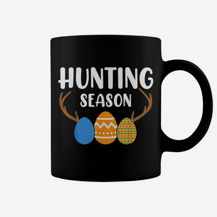 Cute Easter Egg Hunting Season Boys Girls Kids Coffee Mug