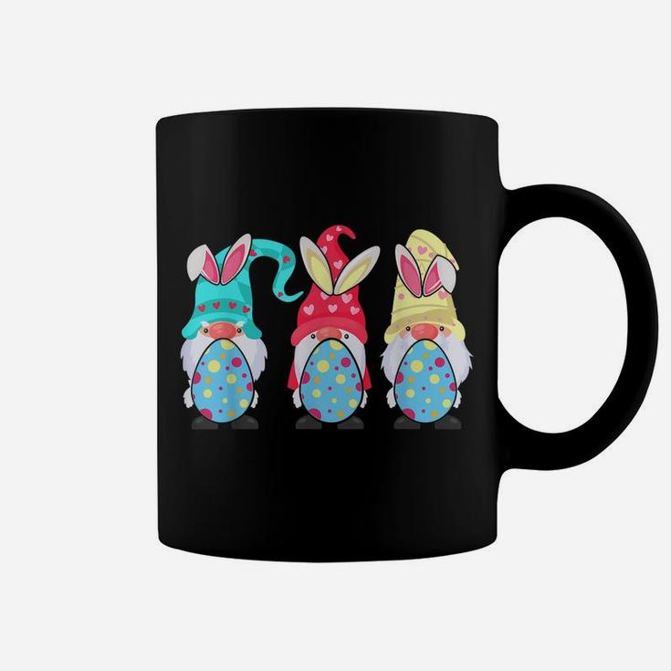 Cute Gnomes Bunny Easter Egg Hunting Coffee Mug