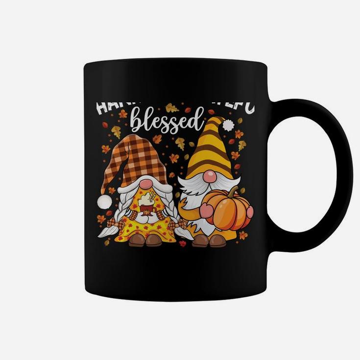 Cute Gnomes Couple With Pumpkin Spice Fall Yall Autumn Gnome Coffee Mug