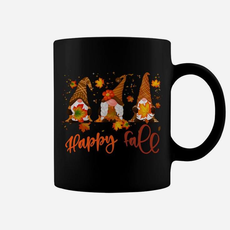 Cute Happy Fall, Autumn Leaves Gnome Fall Sweatshirt Coffee Mug