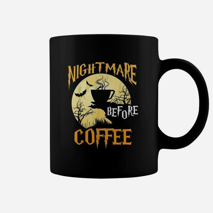 Cute Nightmare Before Coffee Coffee Mug